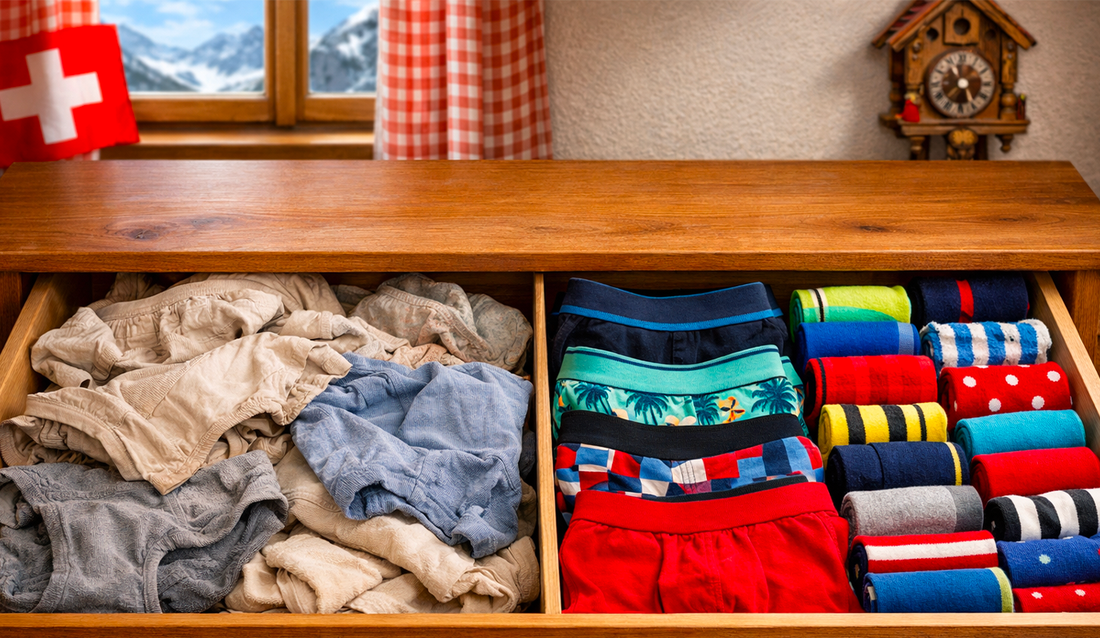 Fini les sous-vêtements troués, place à une garde-robe renouvelée